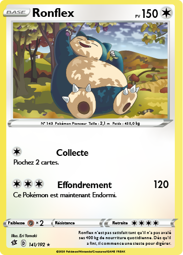 snorlax card