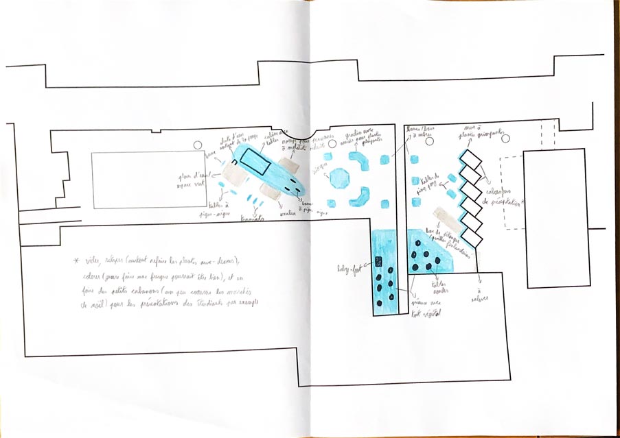 croquis du second plan des infrastructures